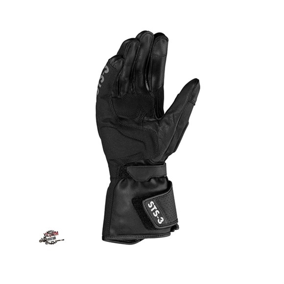 SPIDI STS-3 DERİ ELDİVEN SİYAH
