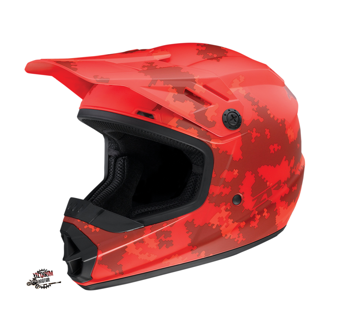 THOR RISE CAM2 KIRMIZI ÇOCUK KASK 