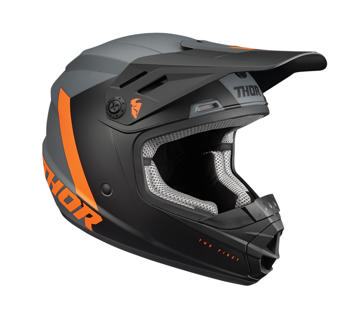 THOR SECTOR CHEV TURUNCU ÇOCUK KASK 