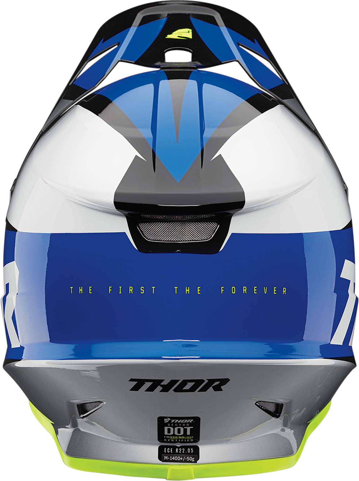 THOR SECTOR FADER MAVİ SİYAH KASK 