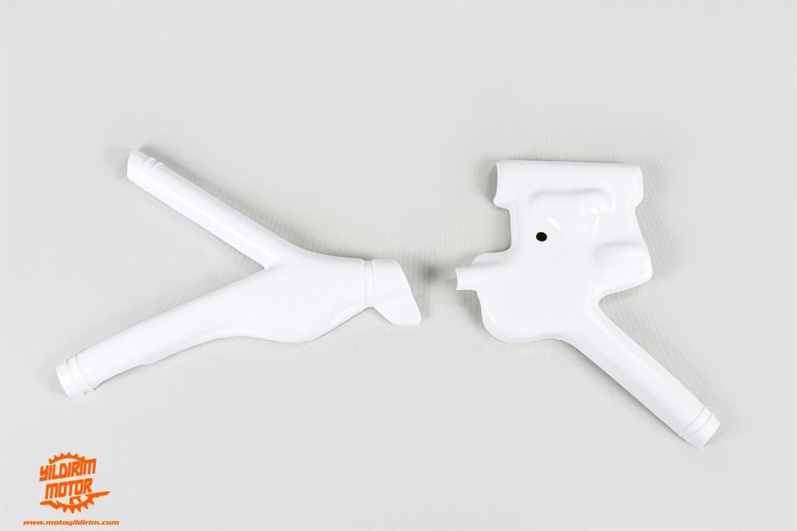 UFO HONDA XR 600 ŞASİ KORUMA BEYAZ 88-02