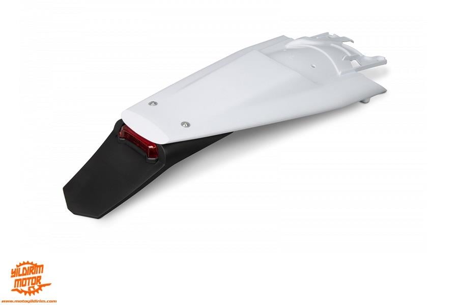 UFO HUSQVARNA TE/FE STOPLU ARKA ÇAMURLUK BEYAZ 24-25