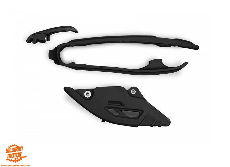 UFO HUSQVARNA TE/FE ZİNCİR SLİDER SETİ SİYAH 24-25