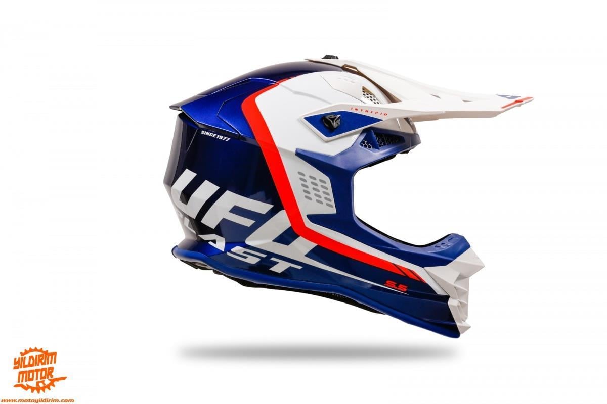 UFO INTREPID KASK MAVİ BEYAZ