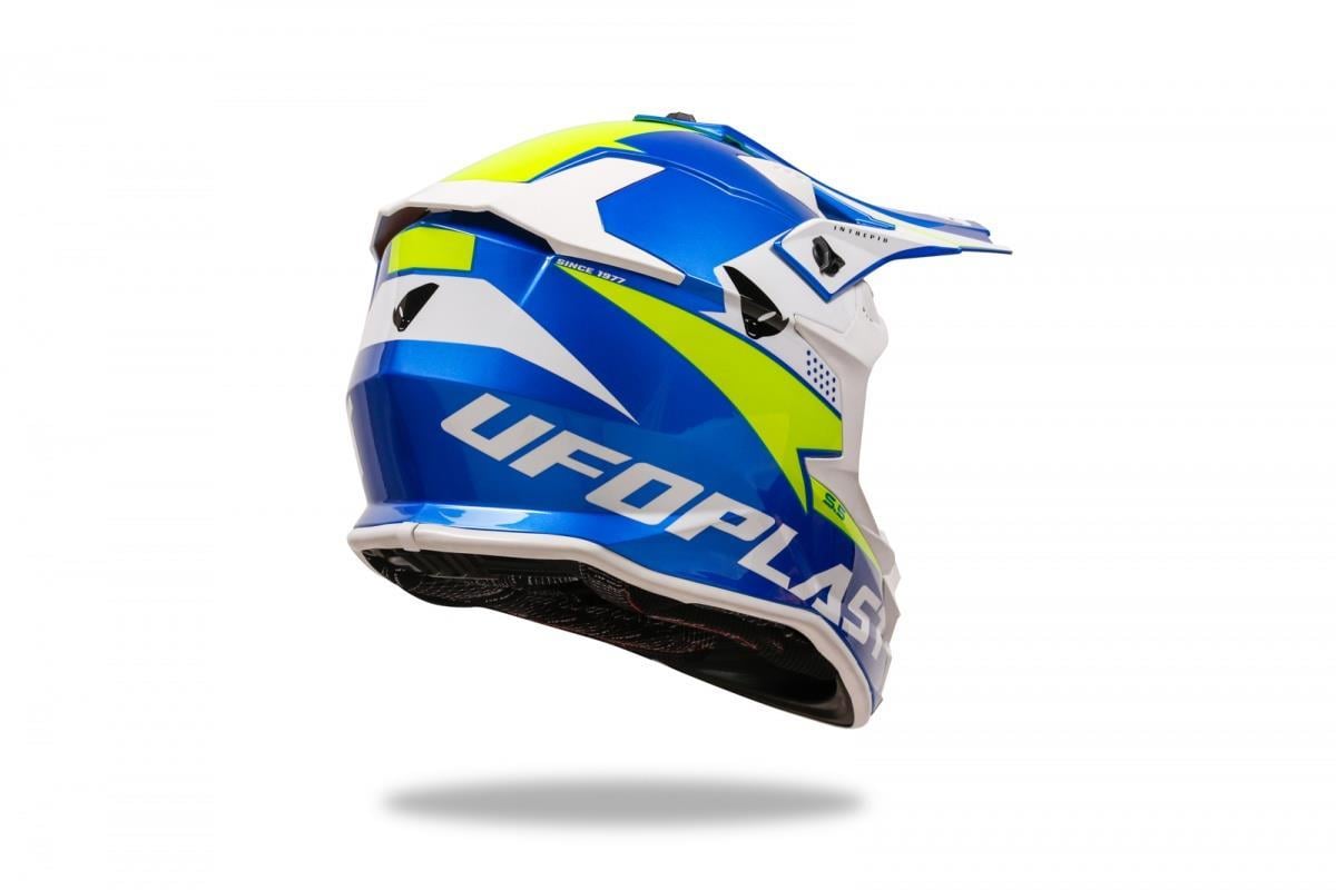 UFO INTREPID KASK MAVİ SARI