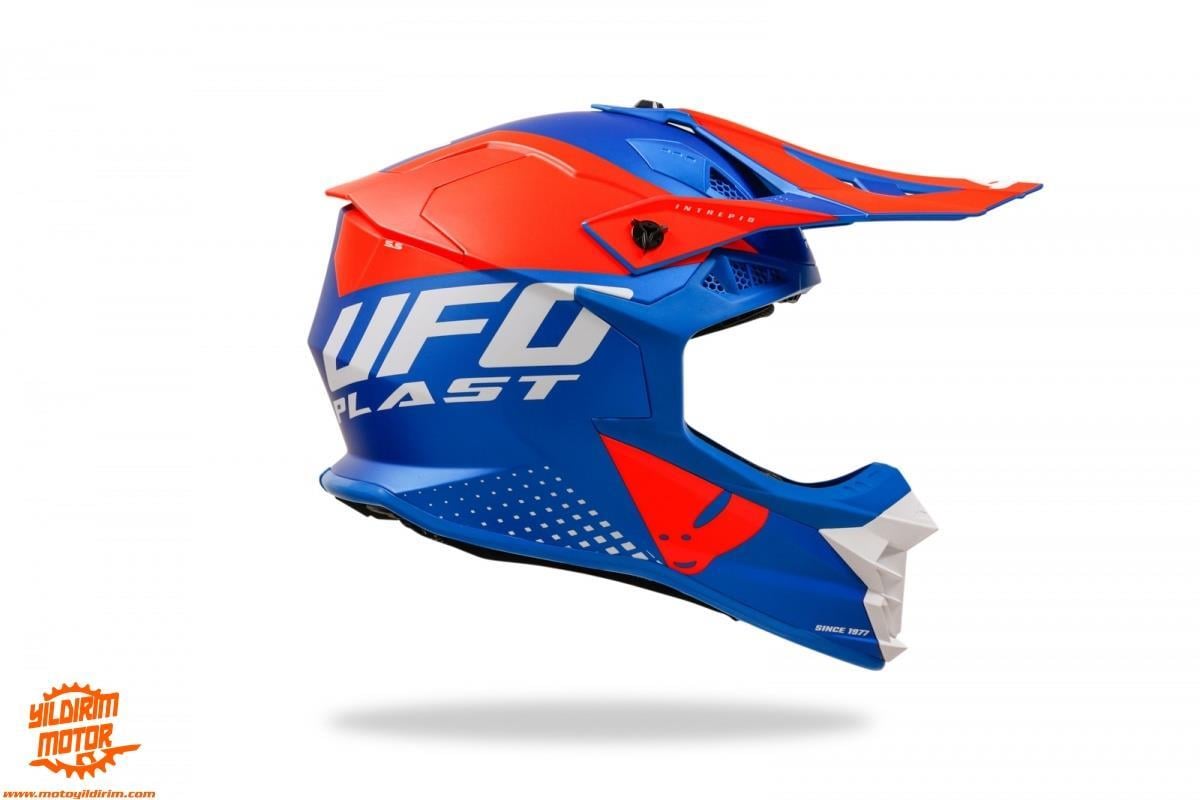 UFO INTREPID KASK MAVİ TURUNCU