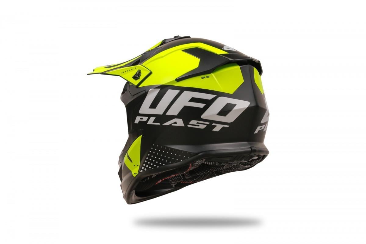 UFO INTREPID KASK SİYAH NEON SARI