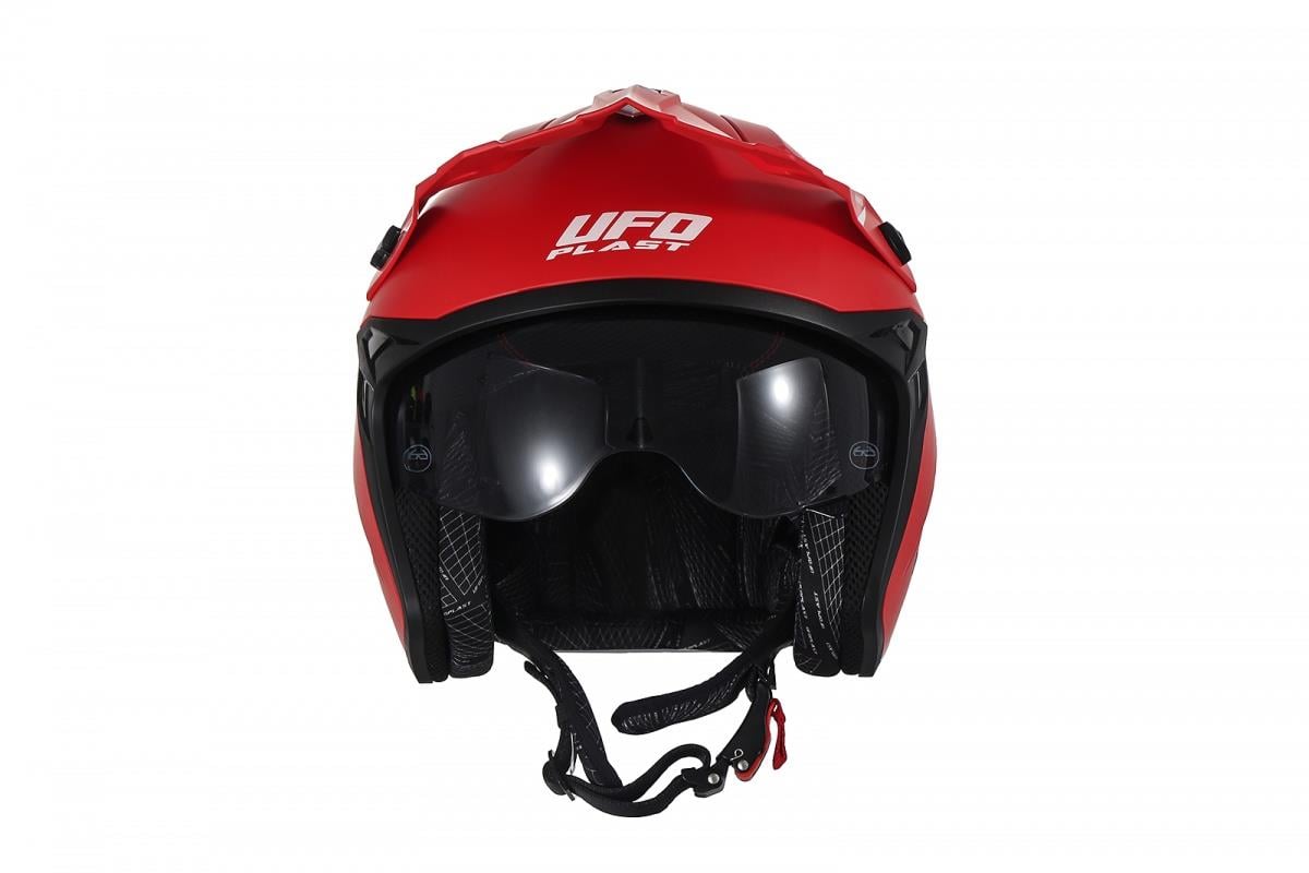 UFO SHERATAN JET KASK KIRMIZI