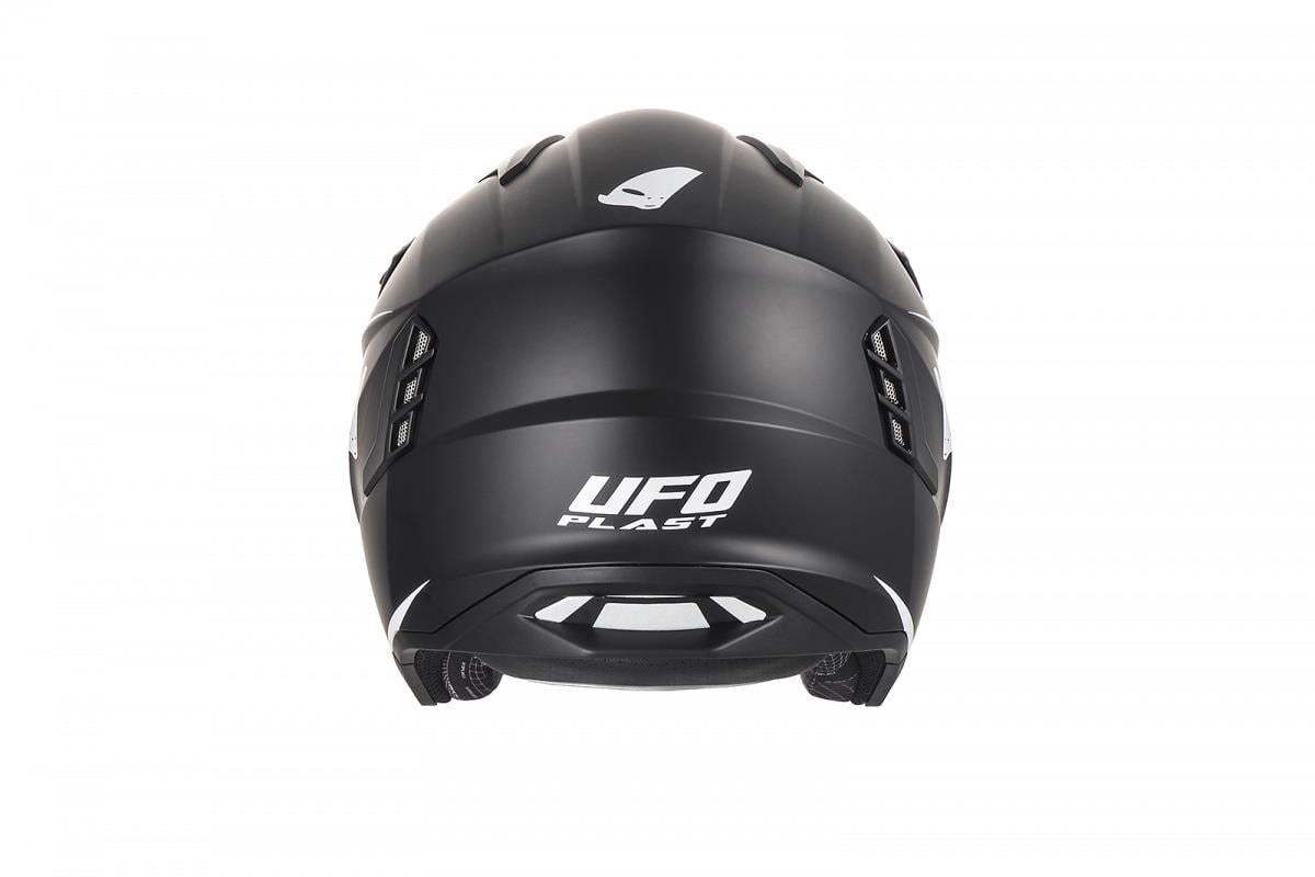 UFO SHERATAN JET KASK SİYAH