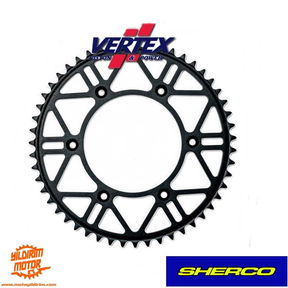 VERTEX SHERCO MODELLER ÇELİK ARKA DİŞLİ 