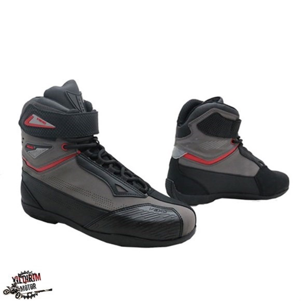  VEXO BOXTER AIR BOT GRİ-KIRMIZI