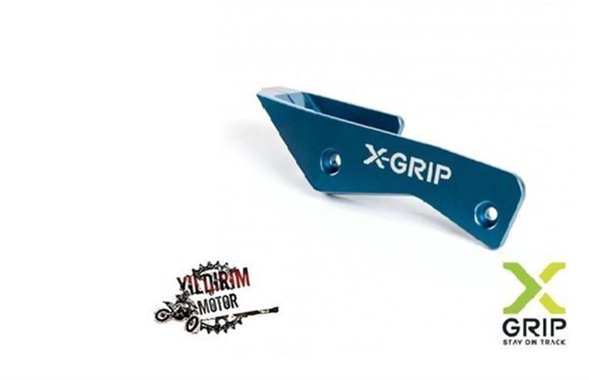 X-GRIP ZİNCİR SLIDER KORUMA (SWİNGARM GUARD) BLUE HUSQVARNA