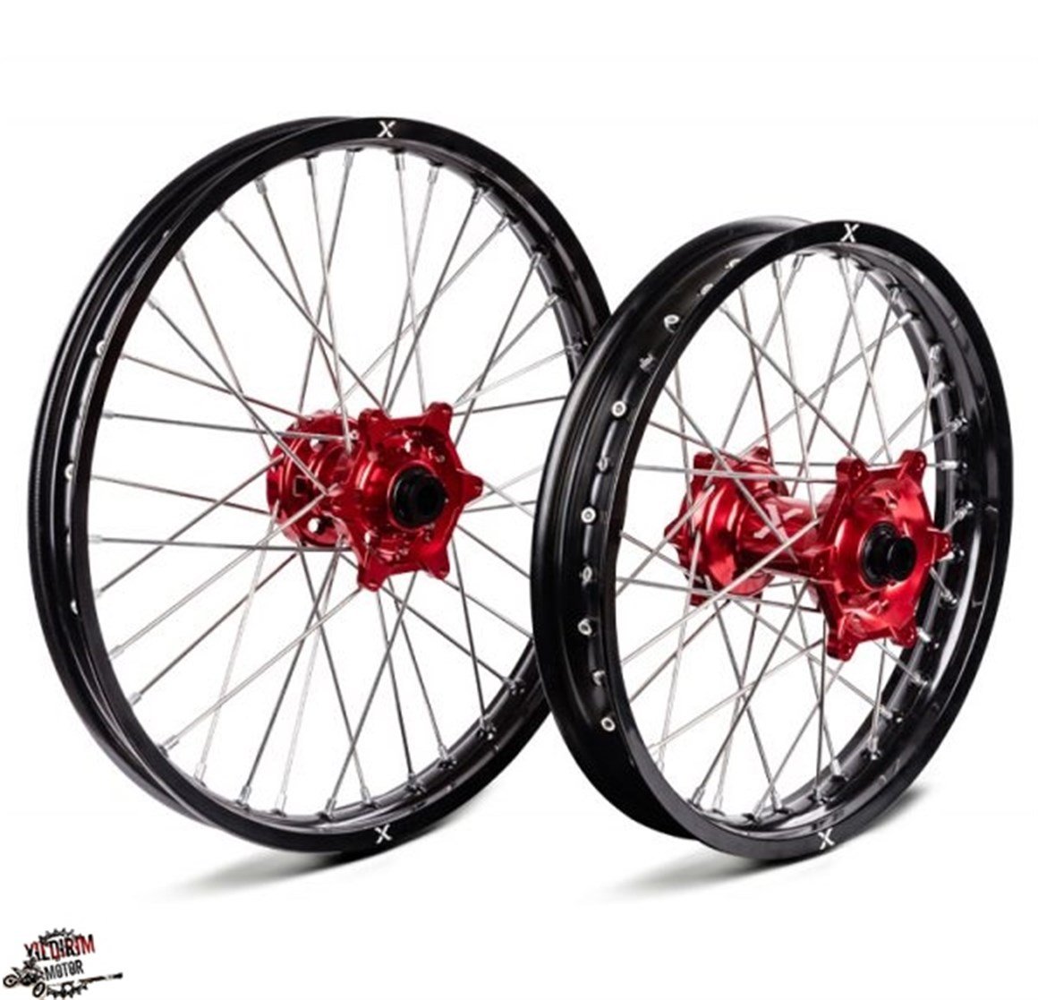 X-Grip BETA Modeller Performans Jant Seti Siyah-Kırmızı