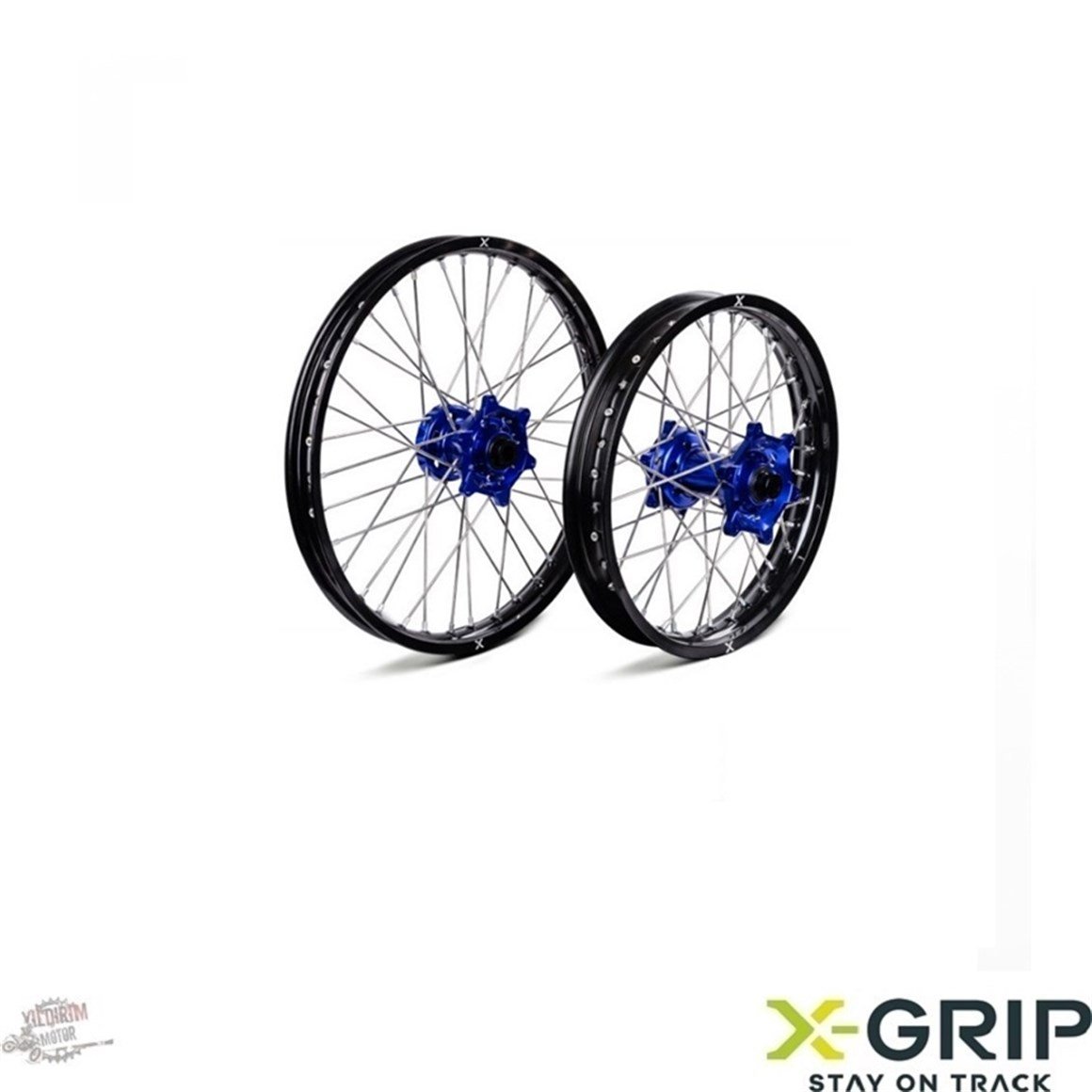 X-Grip Husqvarna TE FE Modeller Modifiye Jant Seti Mavi