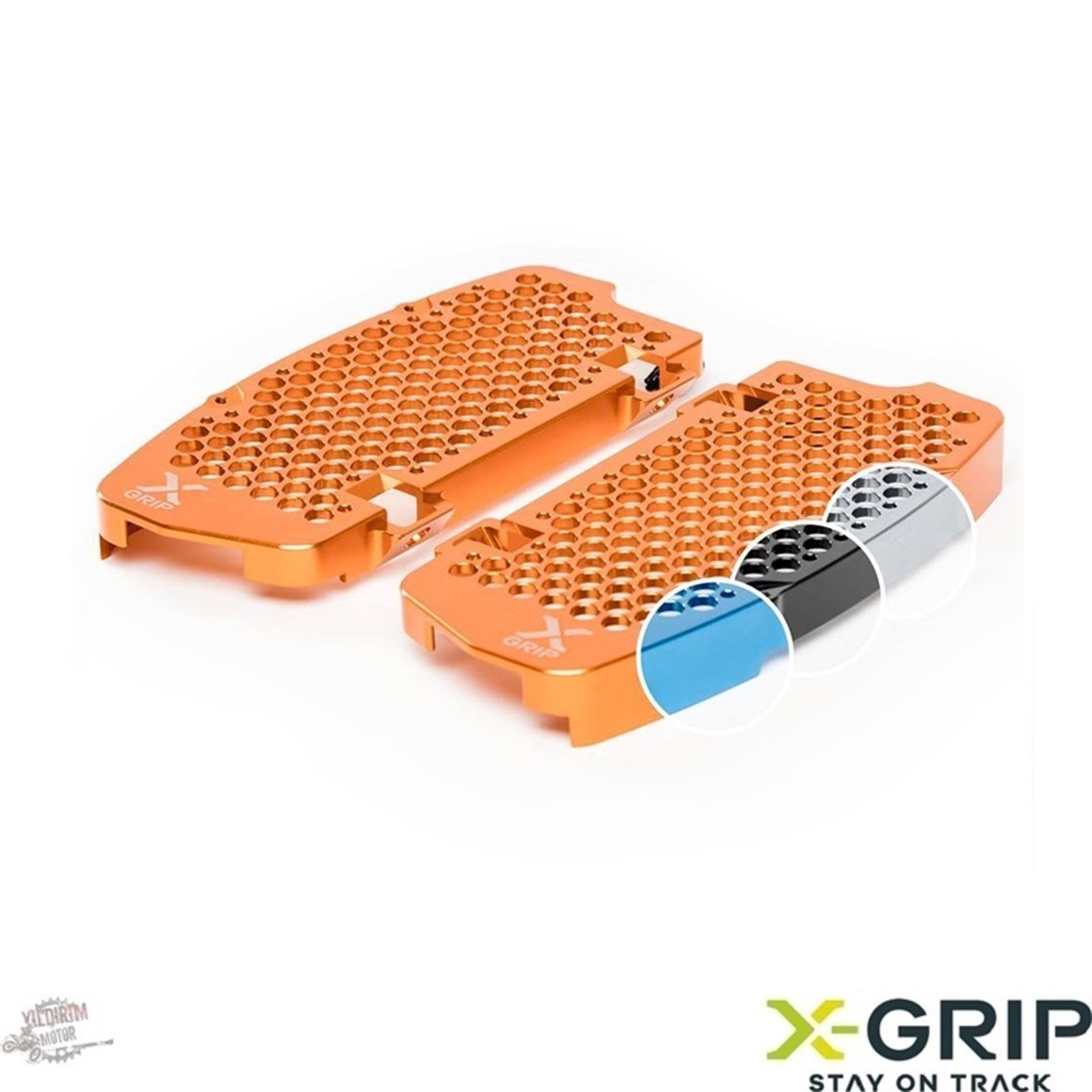 X-GRİP HUSQVARNA TE FE RADYATÖR KORUMA MAVİ 2017-2019