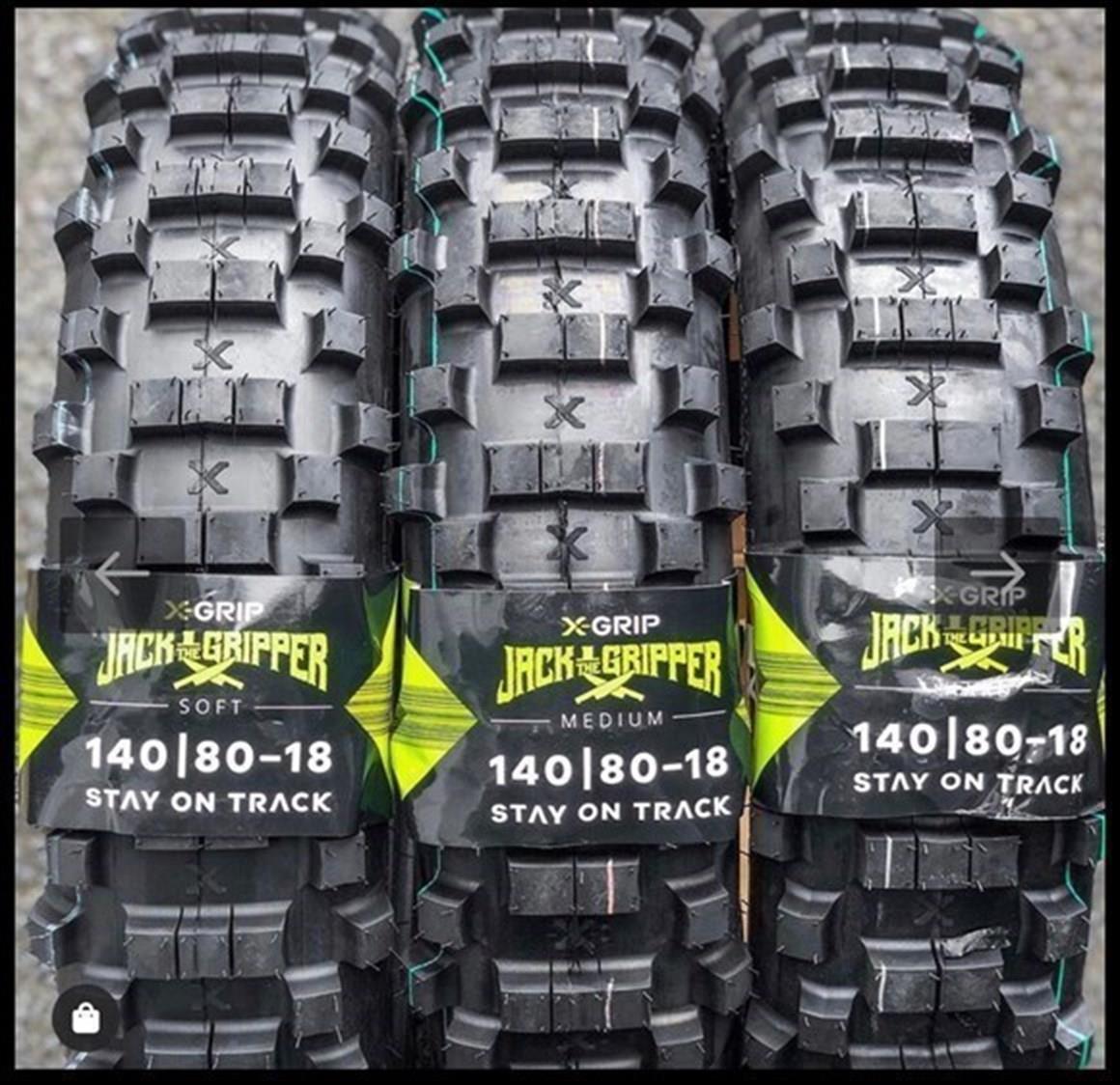 X-GRIP JACK THE GRIPPER 140/80-18 Lastik Soft