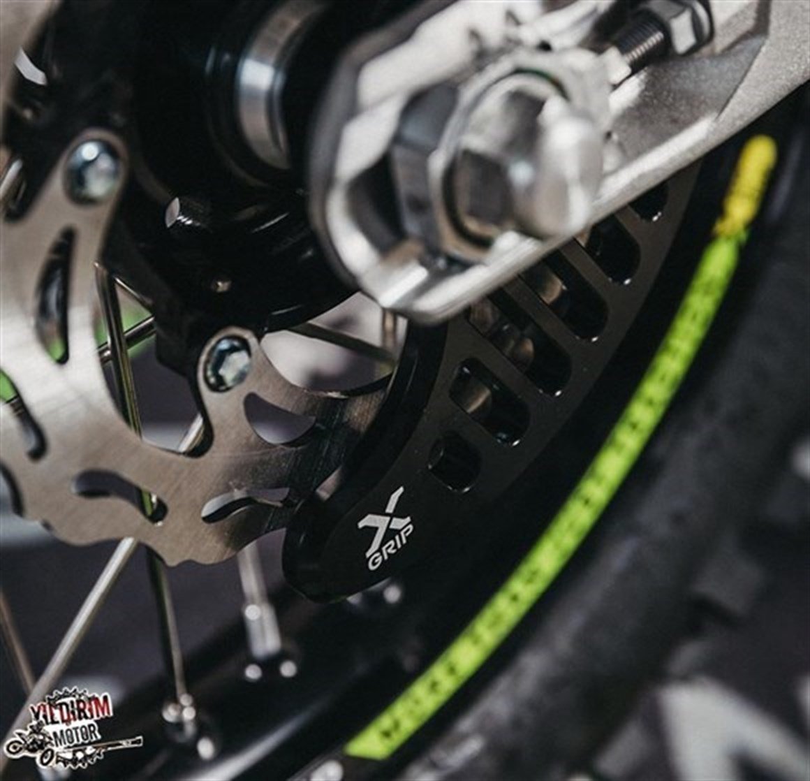 X-GRİP SHERCO DİSK KORUMA SİYAH 14-22