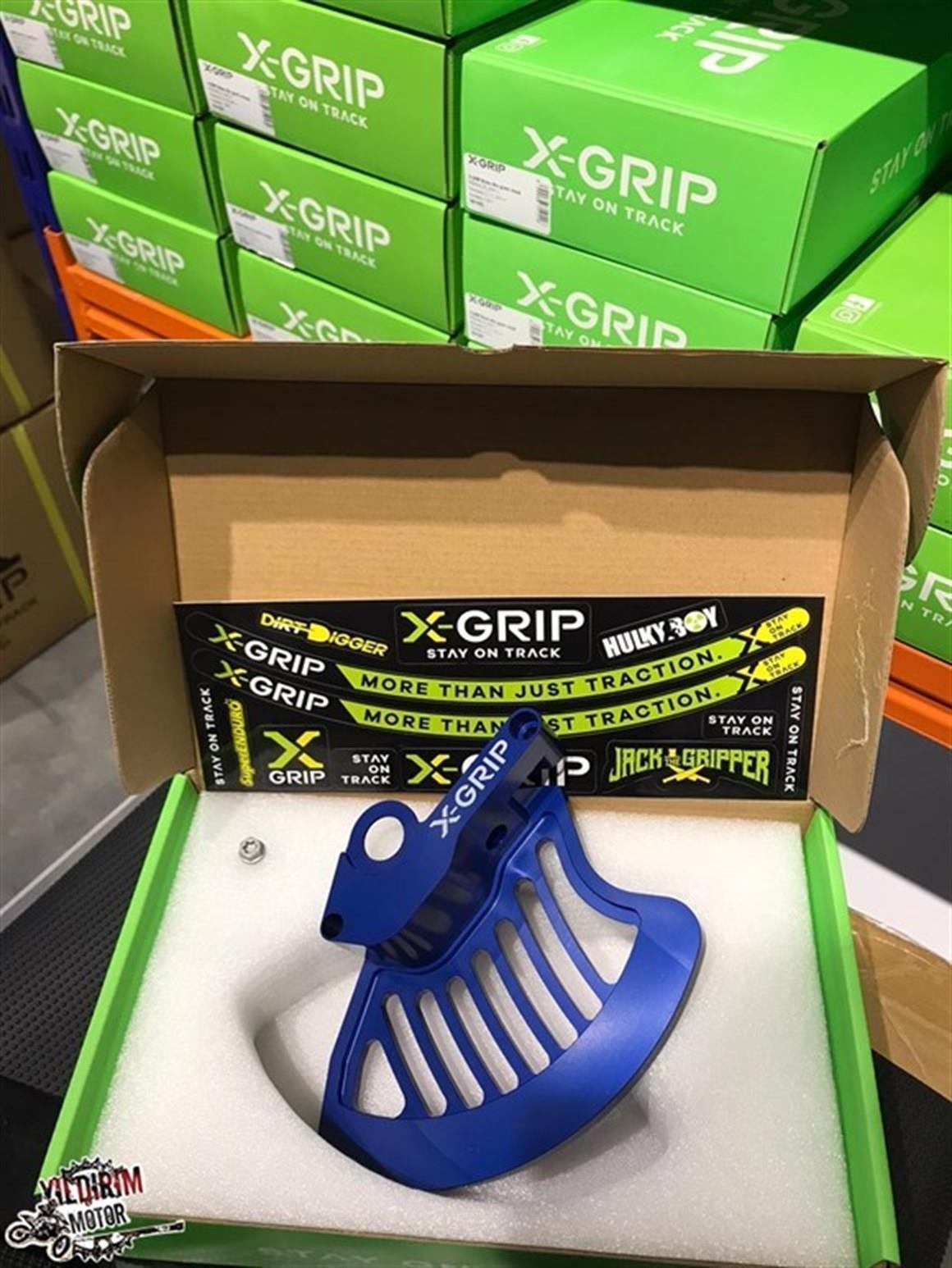 X-GRİP KTM HUSQ GAS GAS ÖN  Disk Koruma MAVİ 16-23