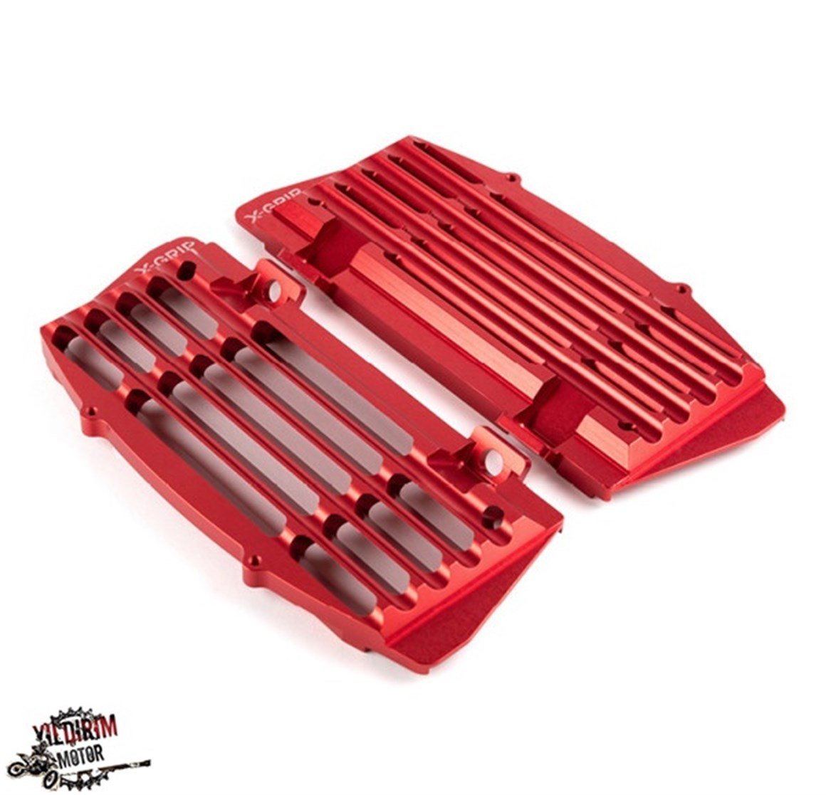 X-GRİP KTM HUSQ GAS GAS RADYATÖR KORUMA KIRMIZI