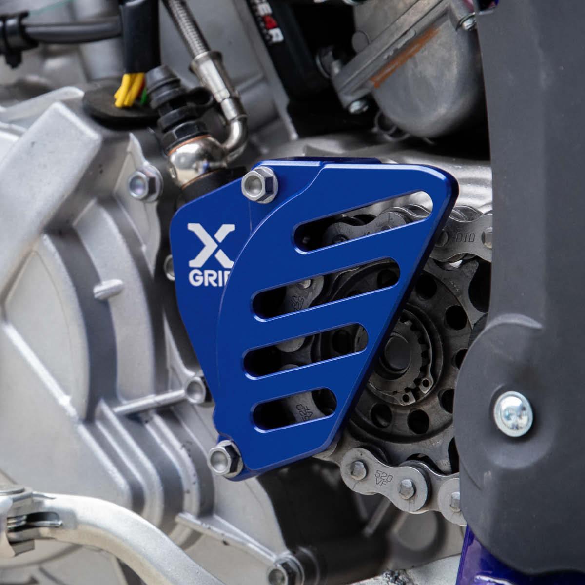 X-GRIP SHERCO SE 250/300 ÖN DİŞLİ KORUMA MAVİ