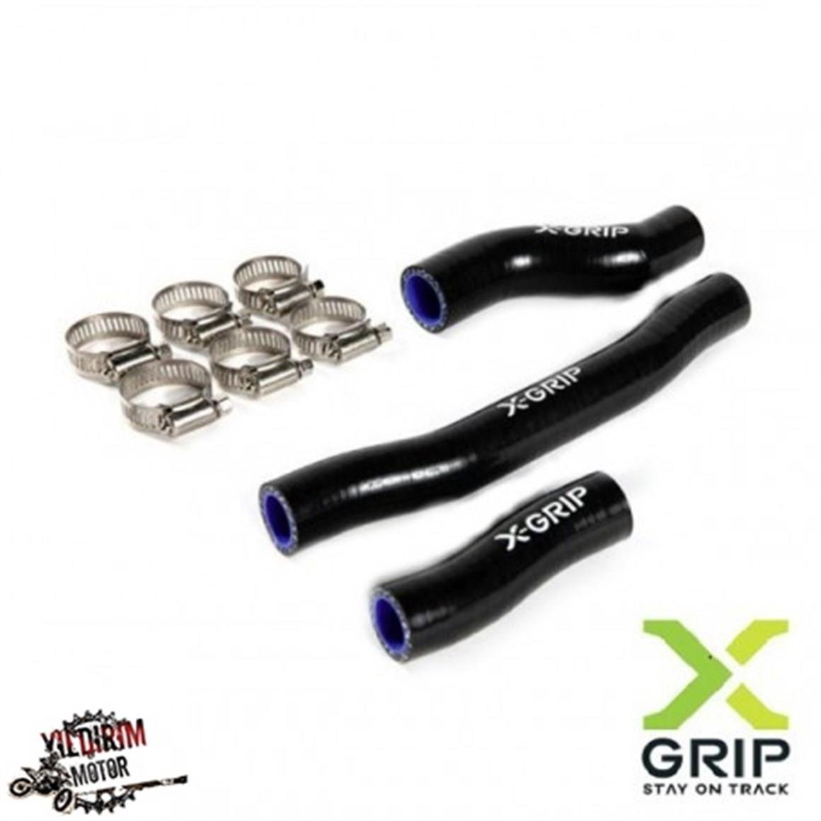 X-GRİP SİLİKON RADYATÖR HORTUMU SİYAH