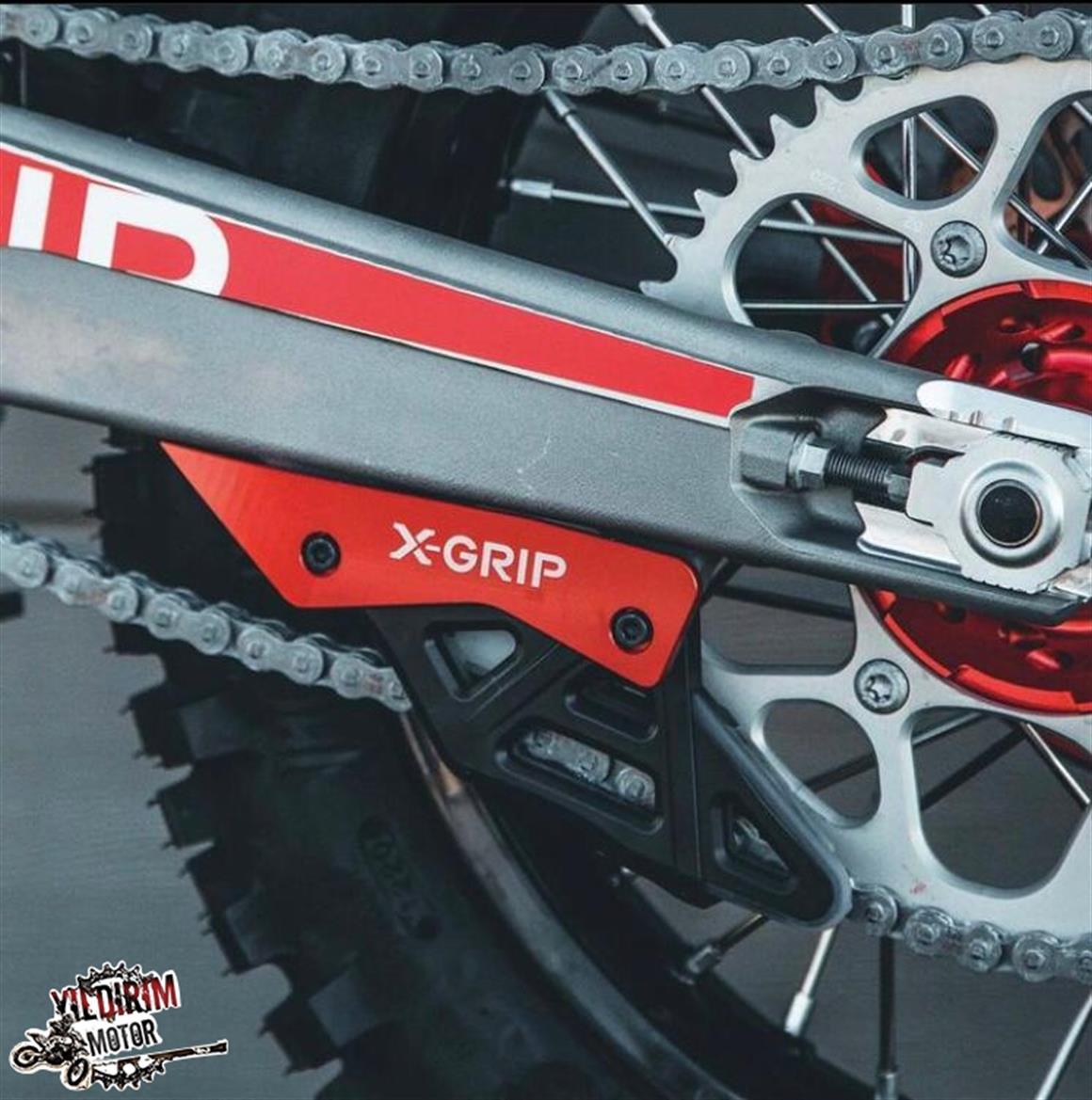 X-GRIP SLİDER KORUMA (SWİNGARM GUARD) SİYAH