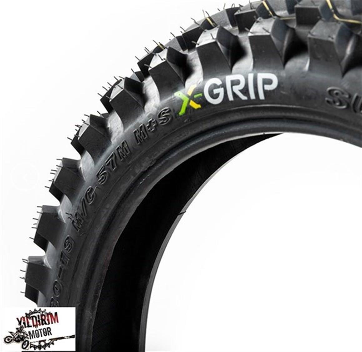 X-GRIP SUPER (X DİŞLİ) X-GEAR 100/90-19 LASTİK