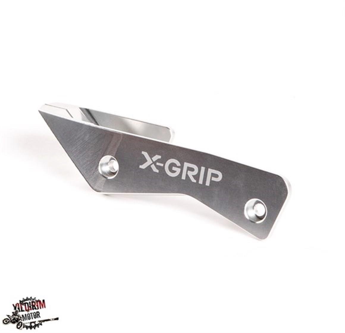  X-GRIP ZİNCİR SLİDER KORUMA GÜMÜŞ KTM