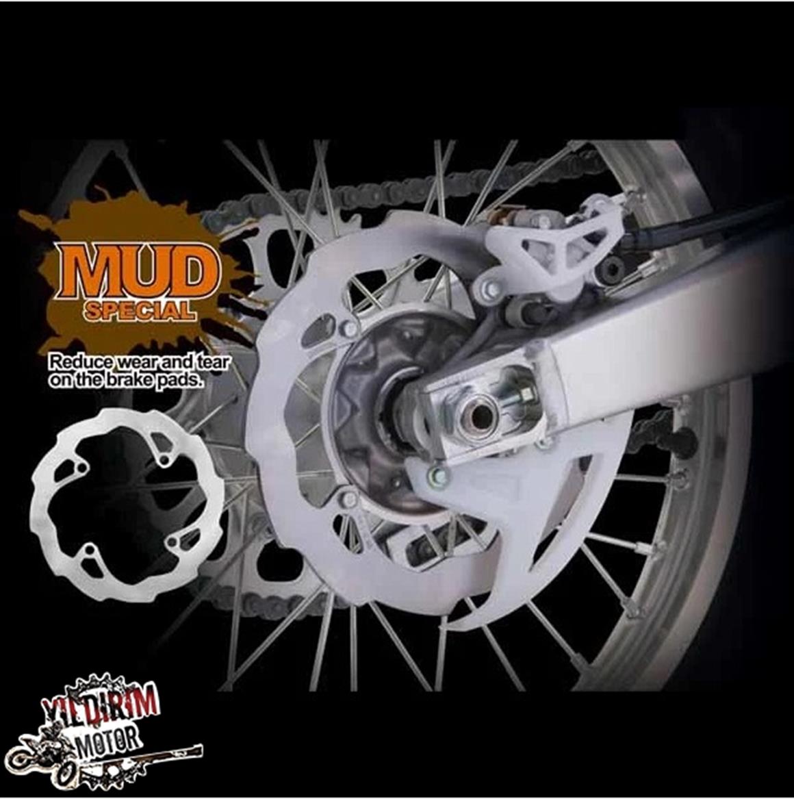 Z-WHEEL KTM EXC/EXC-F ARKA FREN ÇAMUR DİSKİ