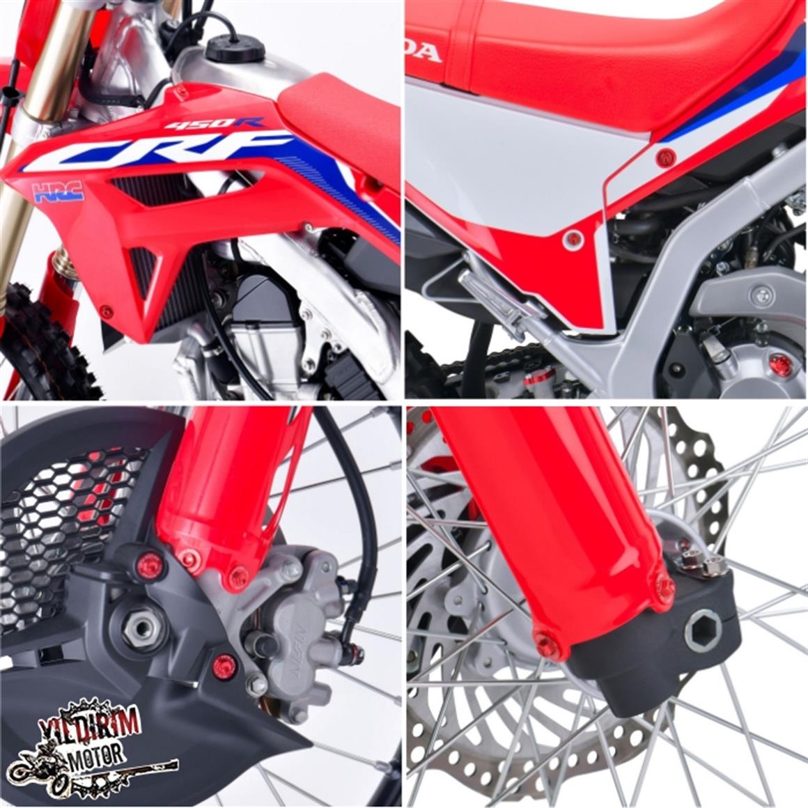 ZETA CRF250L CİVATA SETİ 21-22