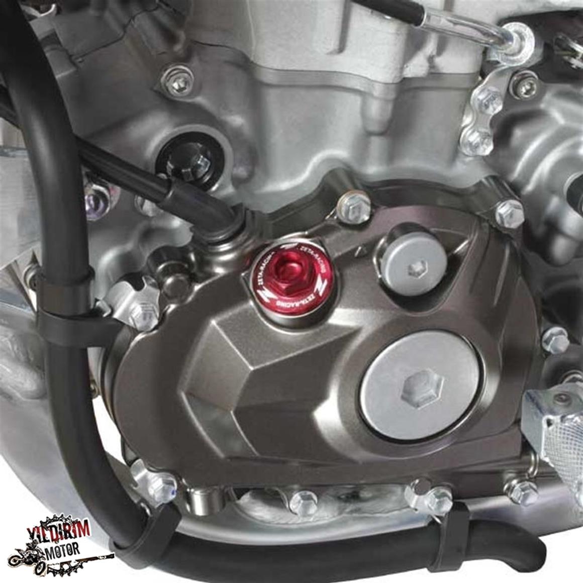 ZETA CRF/YZ/KLX YAĞ TAPASI KIRMIZI