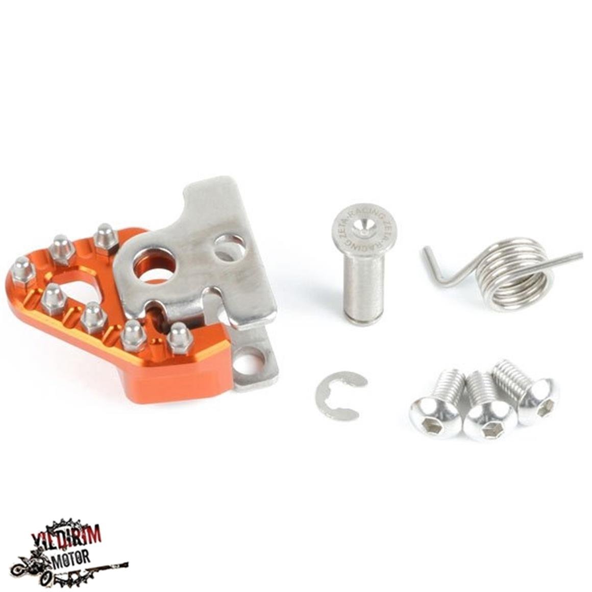 ZETA FREN PEDALI UCU TURUNCU