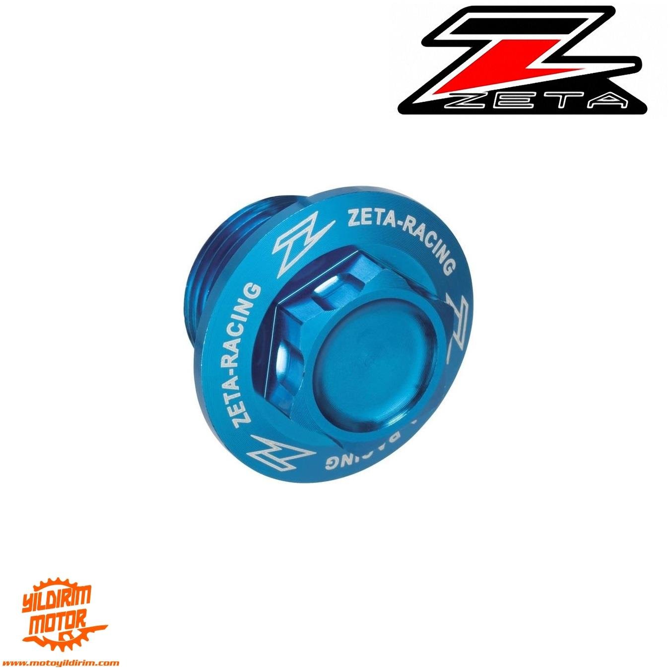 ZETA KTM HUSQ GASGAS ÖN TEKER SOMUNU 20X19 P1.5 H21 H-MAVİ